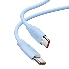 Кабель Baseus Jelly cable USB-C to USB-C, 100W, 2 м (blue) цена и информация | Кабели для телефонов | hansapost.ee