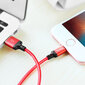Hoco Premium Times Speed X14 Strong Lightning to USB Laidas 2m (MD818), Raudona цена и информация | Juhtmed ja kaablid | hansapost.ee