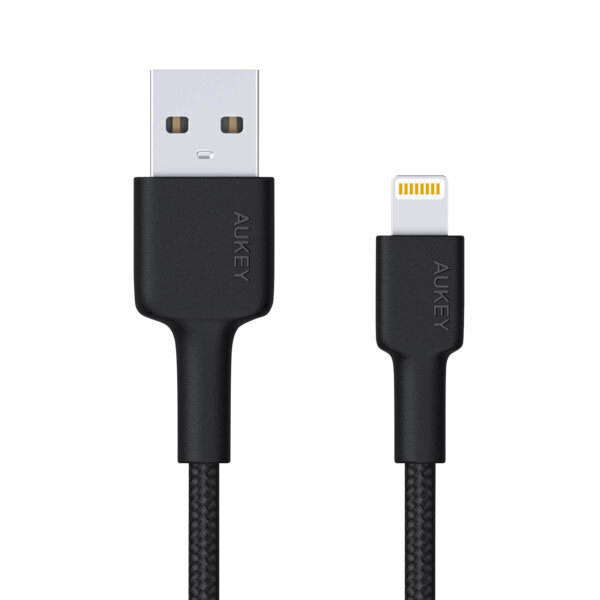Aukey CB-AL05, Lightning/USB-A, 2 m цена и информация | Juhtmed ja kaablid | hansapost.ee