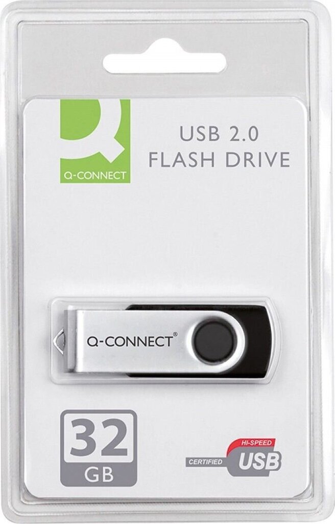 Q-Connect Pendrive USB 2.0 32GB цена и информация | Mälupulgad | hansapost.ee