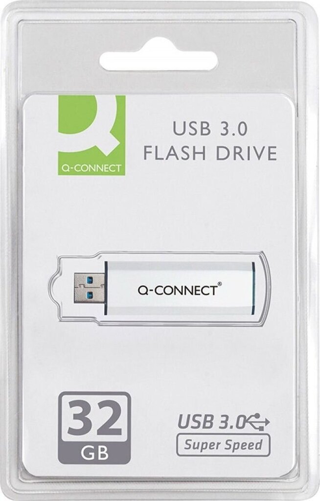 Qconnect Slider USB 3.0 32GB hind ja info | Mälupulgad | hansapost.ee