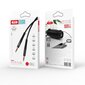XO cable audio NB-R175A jack 3,5mm - jack 3,5mm 1,0 m black hind ja info | Mobiiltelefonide kaablid | hansapost.ee