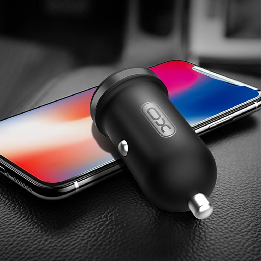 XO car charger CC18 2x USB 2,1A black hind ja info | Laadijad mobiiltelefonidele | hansapost.ee