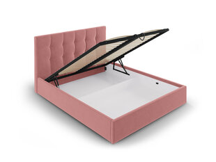 Кровать велюровая Micadoni Home Phaedra 160x200 см, розовая цена и информация | Кровати | hansapost.ee