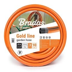 Садовый поливной шланг Bradas GOLD LINE 1/2" - 30 м цена и информация | Оборудование для полива | hansapost.ee
