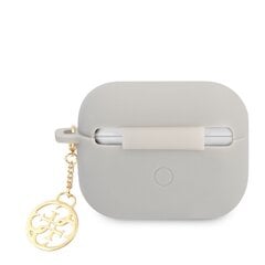 Guess 4G Charms Silicone Case for Airpods Pro Grey цена и информация | Наушники | hansapost.ee