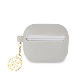 Guess 4G Charms Silicone Case for Airpods 3 Grey цена и информация | Наушники | hansapost.ee