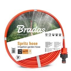 Перфорированный поливочный шланг Bradas SPRITZ HOSE 7,5 м цена и информация | Оборудование для полива | hansapost.ee