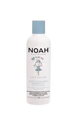 Noah Pehme ning õrnatoimeline šampoon lastele igapäevaseks kasutamiseks 250ml hind ja info | Šampoonid | hansapost.ee