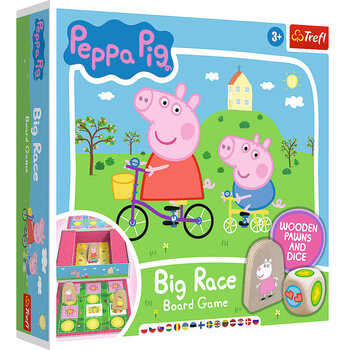Lauamäng *GREAT PEPPA PIG RACE* hind ja info | Lauamängud ja mõistatused perele | hansapost.ee