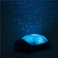 Öövalgusti valguse projektsiooniga, helid - Kilpkonn sinine,Twilight Turtle Aqua, Cloud B 012929 hind ja info | Beebide mänguasjad | hansapost.ee