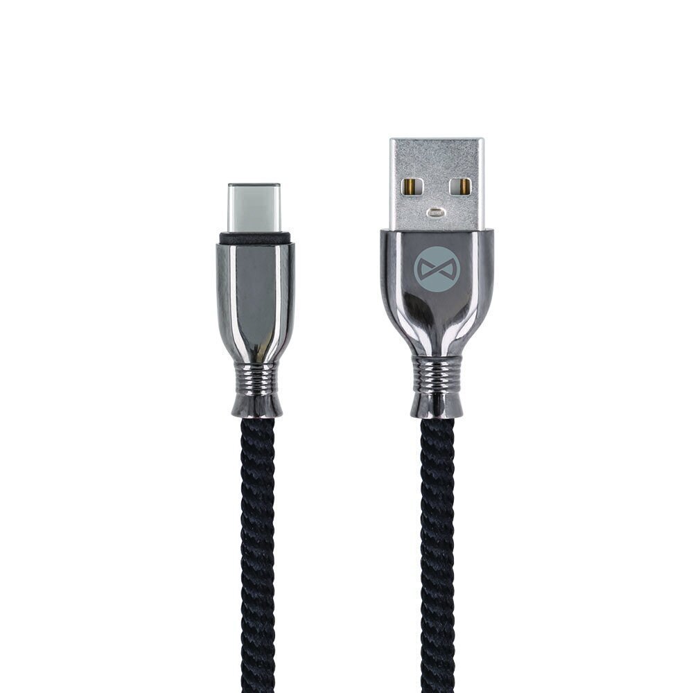 Forever Tornado, USB-C, 1 m цена и информация | Mobiiltelefonide kaablid | hansapost.ee