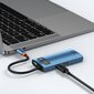Adapter Baseus Gleam 6in1 Hpe C - USB Type C hind ja info | USB adapterid ja jagajad | hansapost.ee