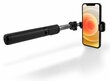 RoGer Q01 PRO 2in1 selfie stick + teleskoopstatiiv Bluetoothi ​​juhtimisega цена и информация | Selfie pulgad | hansapost.ee