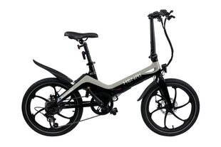 Складной электрический велосипед Blaupunkt Henri 20", серый цена и информация | Электровелосипеды | hansapost.ee