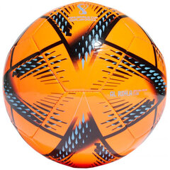 Jalgpallipall Adidas Al Rihla Club Ball 2022, oranž/must hind ja info | Jalgpalli pallid | hansapost.ee