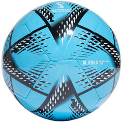 Футбольный мяч Adidas Al Rihla Club Ball 2022, синий цена и информация | Футбольные мячи | hansapost.ee