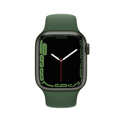 Apple Watch Series 7 GPS + Cellular, 45mm Green Aluminium Case with Clover Sport Band - MKJR3EL/A hind ja info | Nutikellad, laste nutikellad | hansapost.ee
