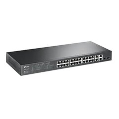 TP-LINK Switch Web managed TL-SL2428P Web managed hind ja info | USB adapterid ja jagajad | hansapost.ee