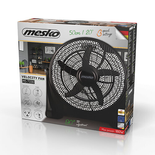 Lauaventilaator Mesko MS 7330 цена и информация | Ventilaatorid | hansapost.ee