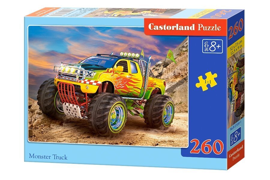 Pusle Castorland Monster Truck, 260 osa цена и информация | Pusled lastele ja täiskasvanutele | hansapost.ee