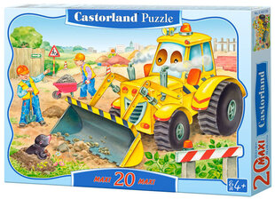 PUZZLE BULLDOZER 20 El. hind ja info | Pusled lastele ja täiskasvanutele | hansapost.ee