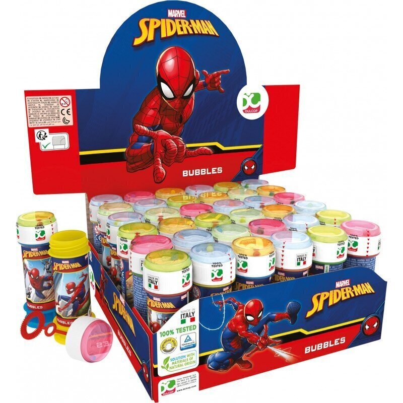 SEEBIMULLID SPIDER-MAN 60ml цена и информация | Ranna- ja õuemänguasjad | hansapost.ee