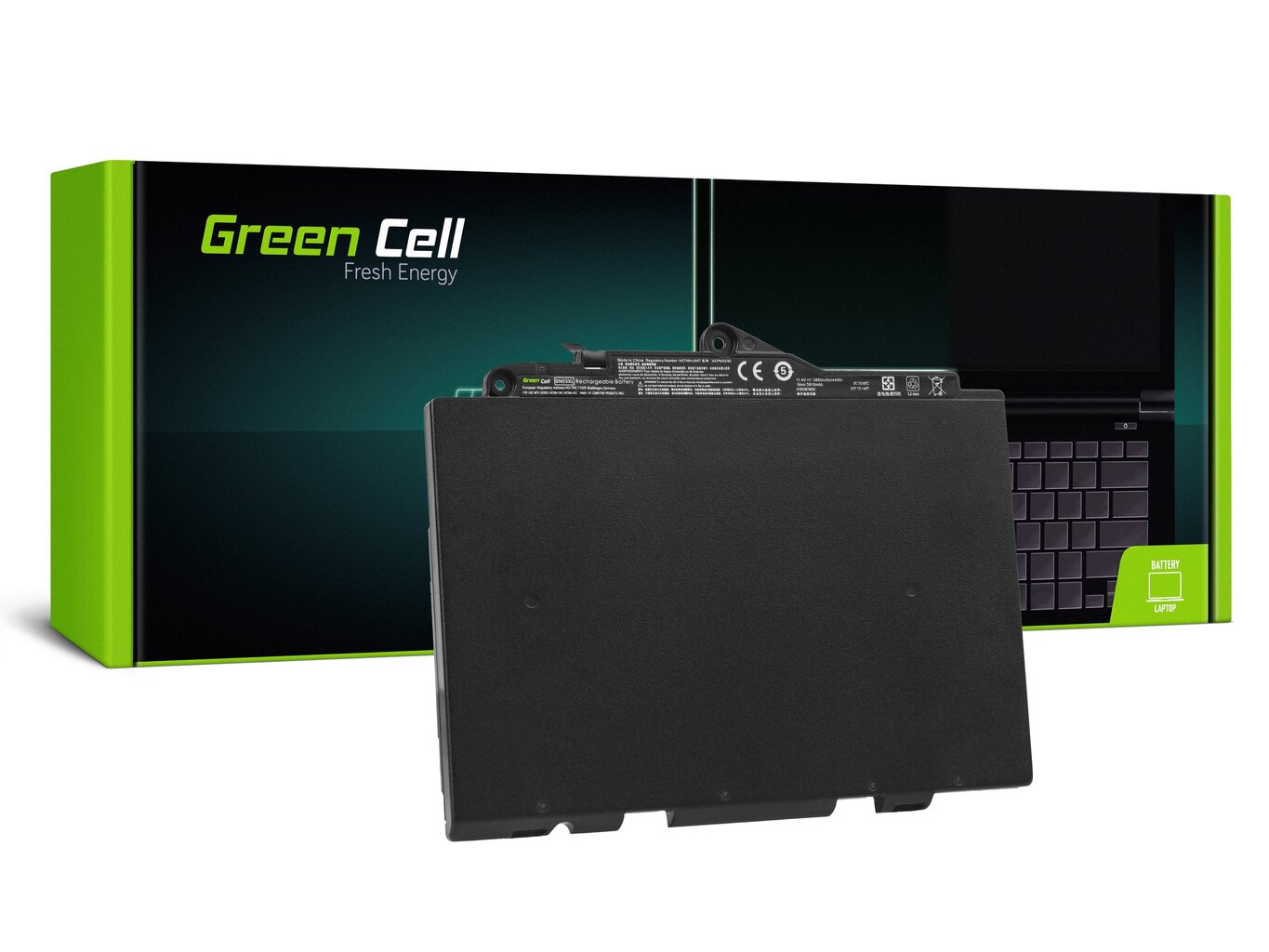 Green Cell Laptop Battery SN03XL HP EliteBook 725 G3 820 G3 цена и информация | Sülearvuti akud | hansapost.ee