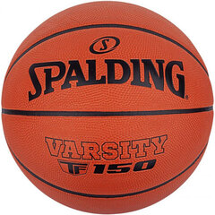 Korvpalli pall Spalding Varsity TF-150 Fiba, 6 suurus цена и информация | Баскетбольные мячи | hansapost.ee