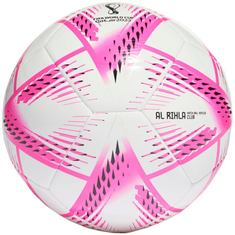 Jalgpallipall adidas Al Rihla Club Ball valge / roosa H57787 цена и информация | Jalgpalli pallid | hansapost.ee