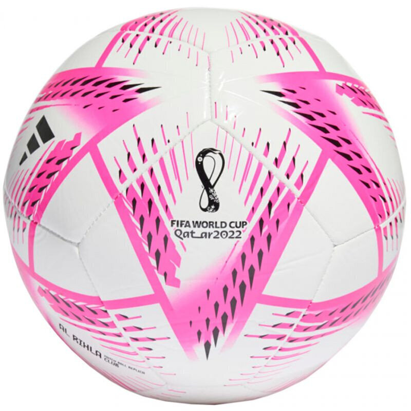 Jalgpallipall adidas Al Rihla Club Ball valge / roosa H57787 цена и информация | Jalgpalli pallid | hansapost.ee