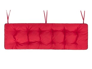 Padi pingile Etna Oxford 150x50 cm, punane hind ja info | Toolipadjad ja toolikatted | hansapost.ee