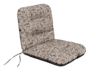 Подушка для стула Hobbygarden Natalia Beige coffee 48см, бежевого цвета цена и информация | Подушки, наволочки, чехлы | hansapost.ee