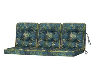 Набор из 3 подушек для качелей Hobbygarden Venus 150 см, синий цена и информация | Подушки, наволочки, чехлы | hansapost.ee