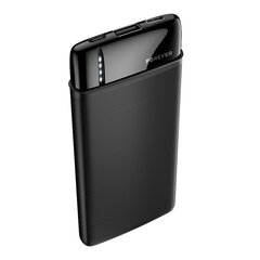 Forever power bank TB-100S 5000 mAh black цена и информация | Зарядные устройства Power bank | hansapost.ee