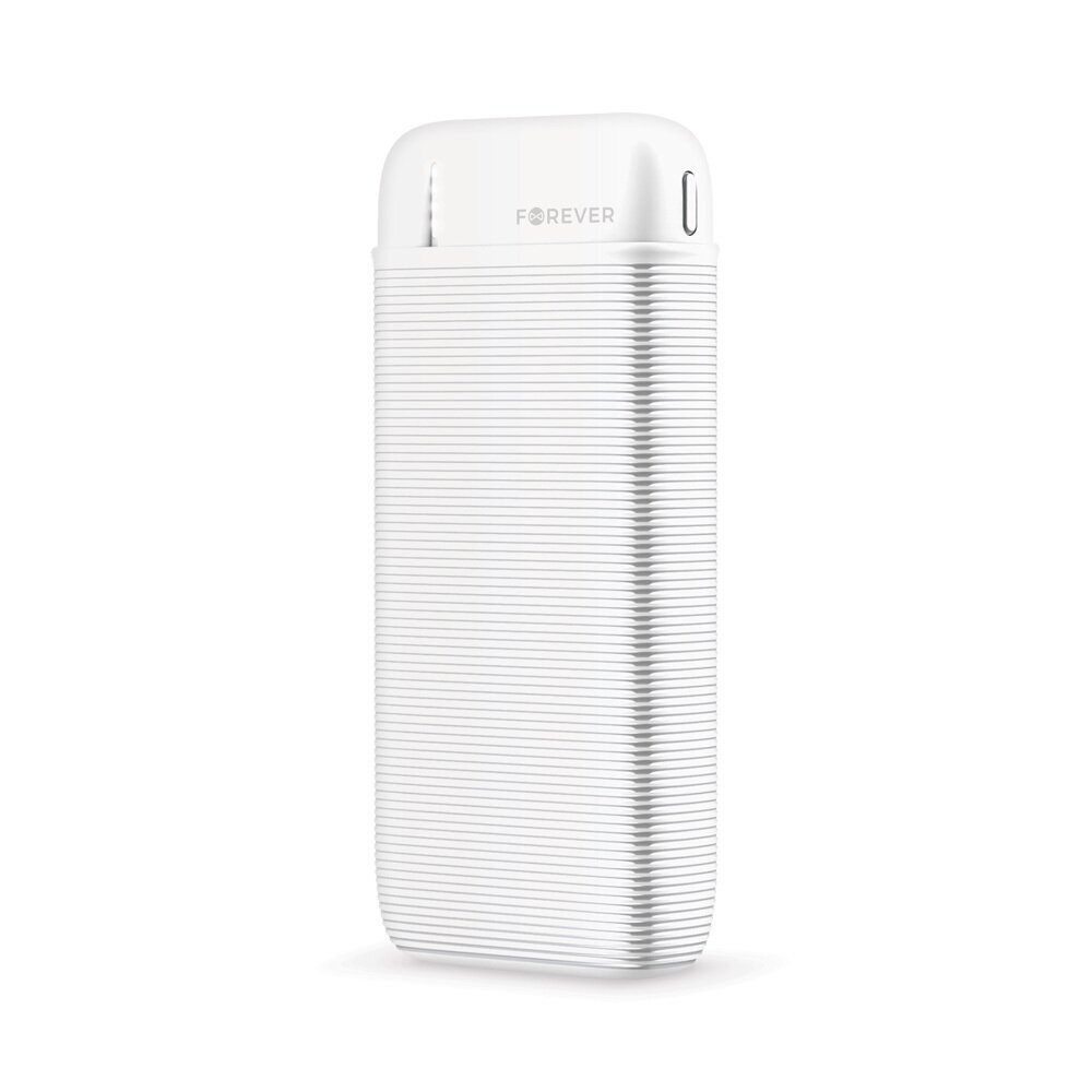 Forever power bank TB-100M 10000 mAh white hind ja info | Akupangad | hansapost.ee