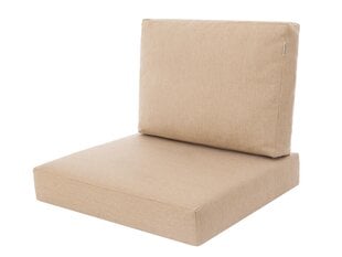 Комплект подушек для стула HobbyGarden Mia Tech, светло-коричневый цена и информация | Подушки, наволочки, чехлы | hansapost.ee