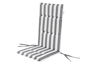 Подушка для стула Hobbygarden Marta, серая/белая цена и информация | Подушки, наволочки, чехлы | hansapost.ee