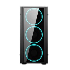 Aigo Black Technology Mini Micro-ATX computer case (black) цена и информация | Корпуса | hansapost.ee