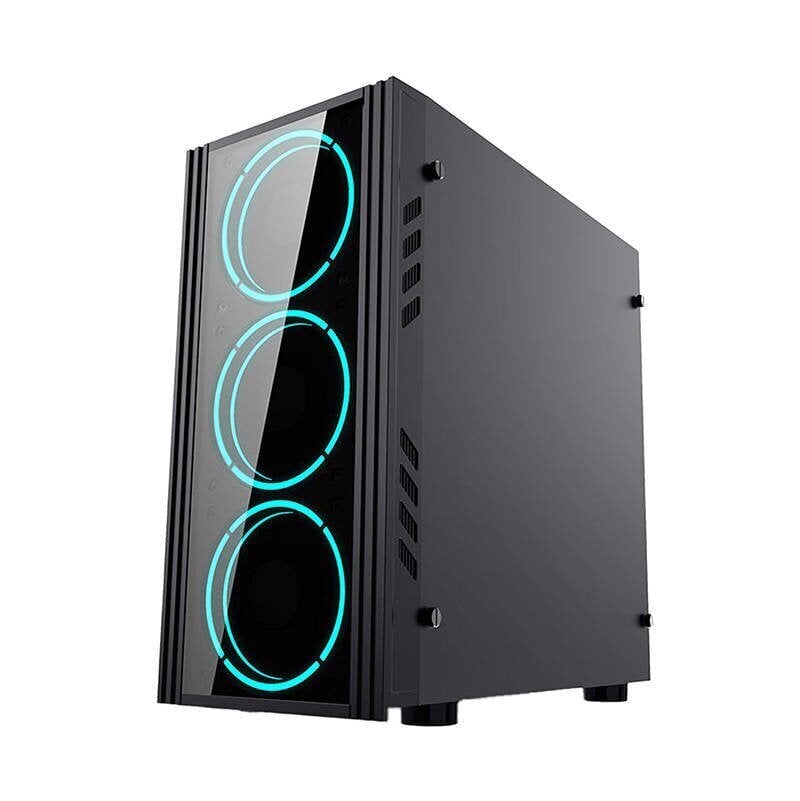 Aigo Black Technology Mini Micro-ATX computer case (black) hind ja info | Arvutikorpused | hansapost.ee