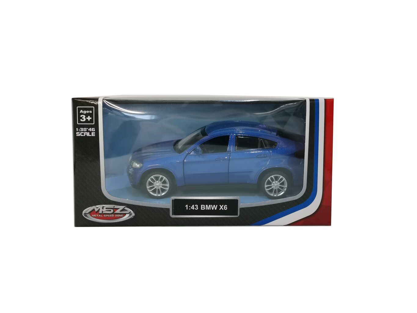 MSZ metallist mudelauto BMW X6, 1:43 hind ja info | Mänguasjad poistele | hansapost.ee