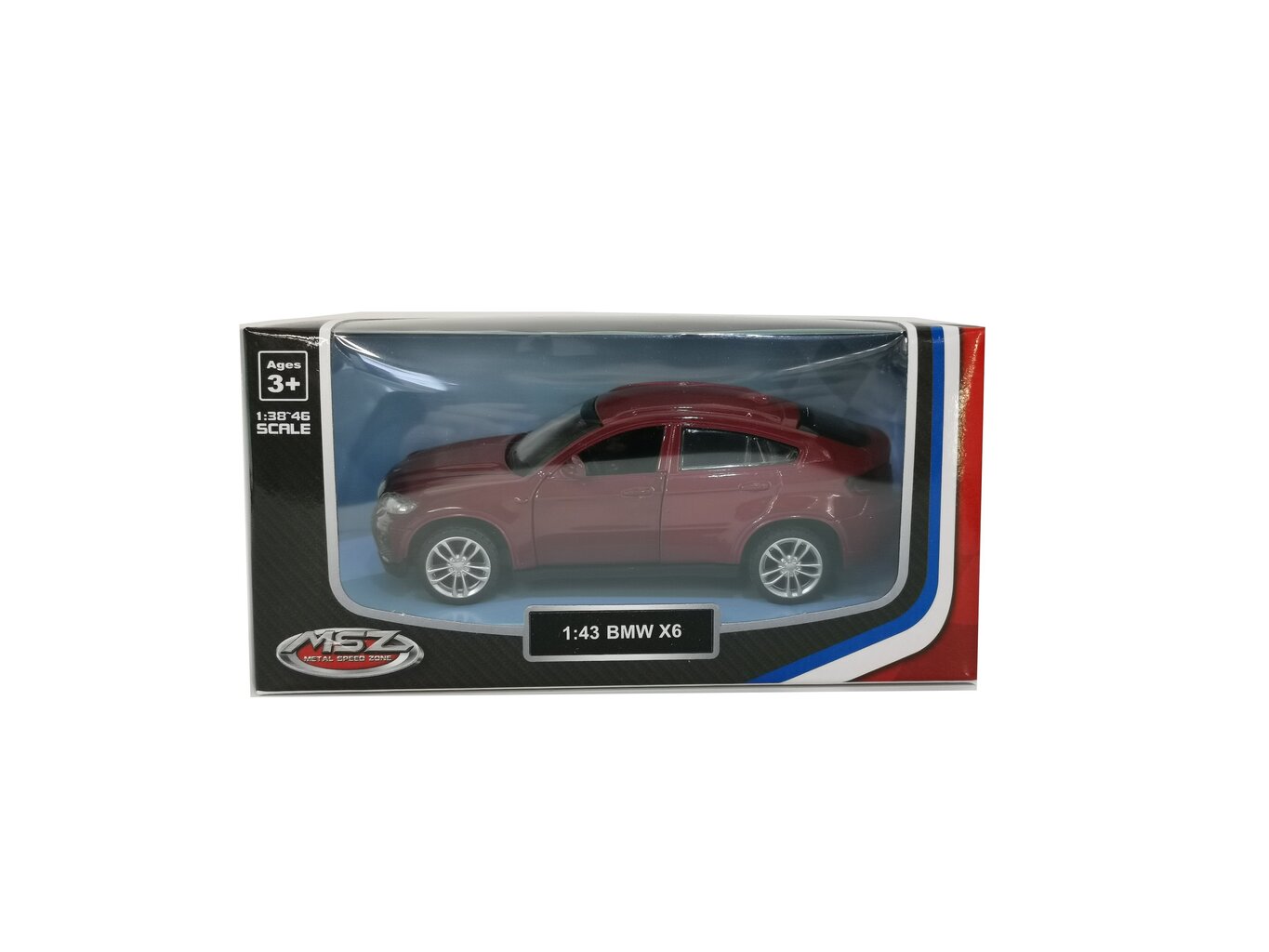 MSZ metallist mudelauto BMW X6, 1:43 hind ja info | Mänguasjad poistele | hansapost.ee