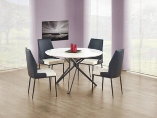 Обеденный стол Halmar Pixel, белый/черный цена и информация | Кухонные и обеденные столы | hansapost.ee