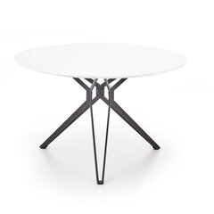 Обеденный стол Halmar Pixel, белый/черный цена и информация | Кухонные и обеденные столы | hansapost.ee