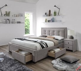 Кровать Halmar Evora с ящиками для хранения вещей, 160x200 см, бежевый цена и информация | Кровать БОНО, белая | hansapost.ee