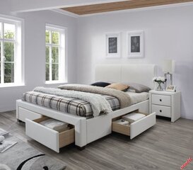Кровать Halmar Modena 2, 160x200 см, белый цена и информация | Кровати | hansapost.ee