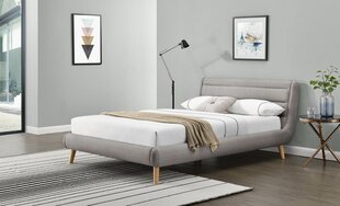 Кровать Halmar Elanda 160x200 cм, светло серый цена и информация | Кровати | hansapost.ee
