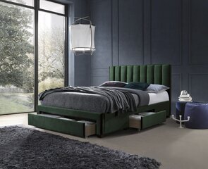 Voodi Halmar Grace 160x200 cm, roheline цена и информация | Кровати | hansapost.ee