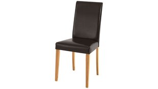 Комплект из 2-х стульев Liva Brown, коричневого цвета цена и информация | Стулья для кухни и столовой | hansapost.ee