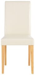 Комплект из 2-х стульев Liva Creme, кремового/светло-коричневого цвета цена и информация | Стулья для кухни и столовой | hansapost.ee